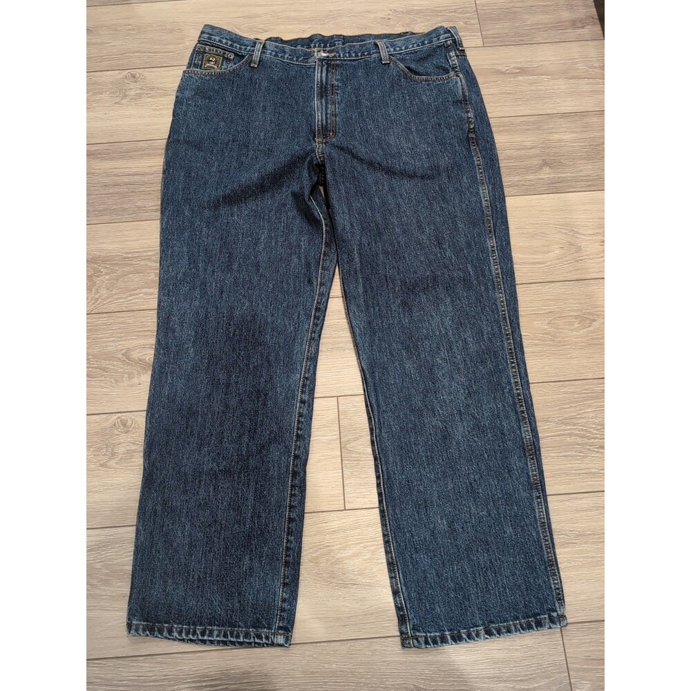 CINCH MEN'S BLUE JEANS RELAXED FIT GREEN LABEL DENIM SIZE 42X32 - Picture 6 of 16